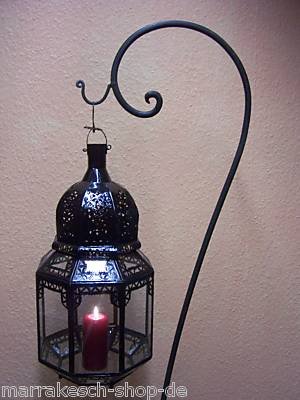 Orientalische Lampe Pendelleuchte Klar Haifa 60cm E27 Lampenfassung | Marokkanische Design Hängeleuchte Leuchte aus… – Bild 7