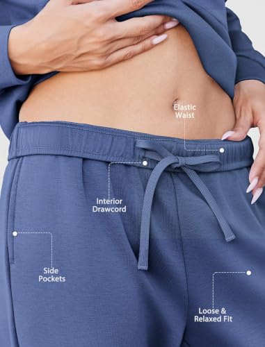 Ekouaer 2 Piece Sets for Women Matching Lounge Sets Sweatsuits Hoodie - image 4
