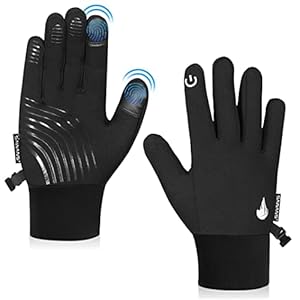 Winter Cycling Running Warm Gloves Men Women Touchscreen Thermal Windproof Anti Slip Driving Sports Outdoor Bike Gloves Hiking Ski Climbing Riding Walking