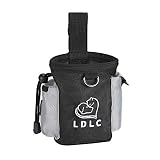 LDLC Dog Treat Bag Puppy Training Pouch with Clip Waist Belt Small Pet Holder, Animal Walking Snack