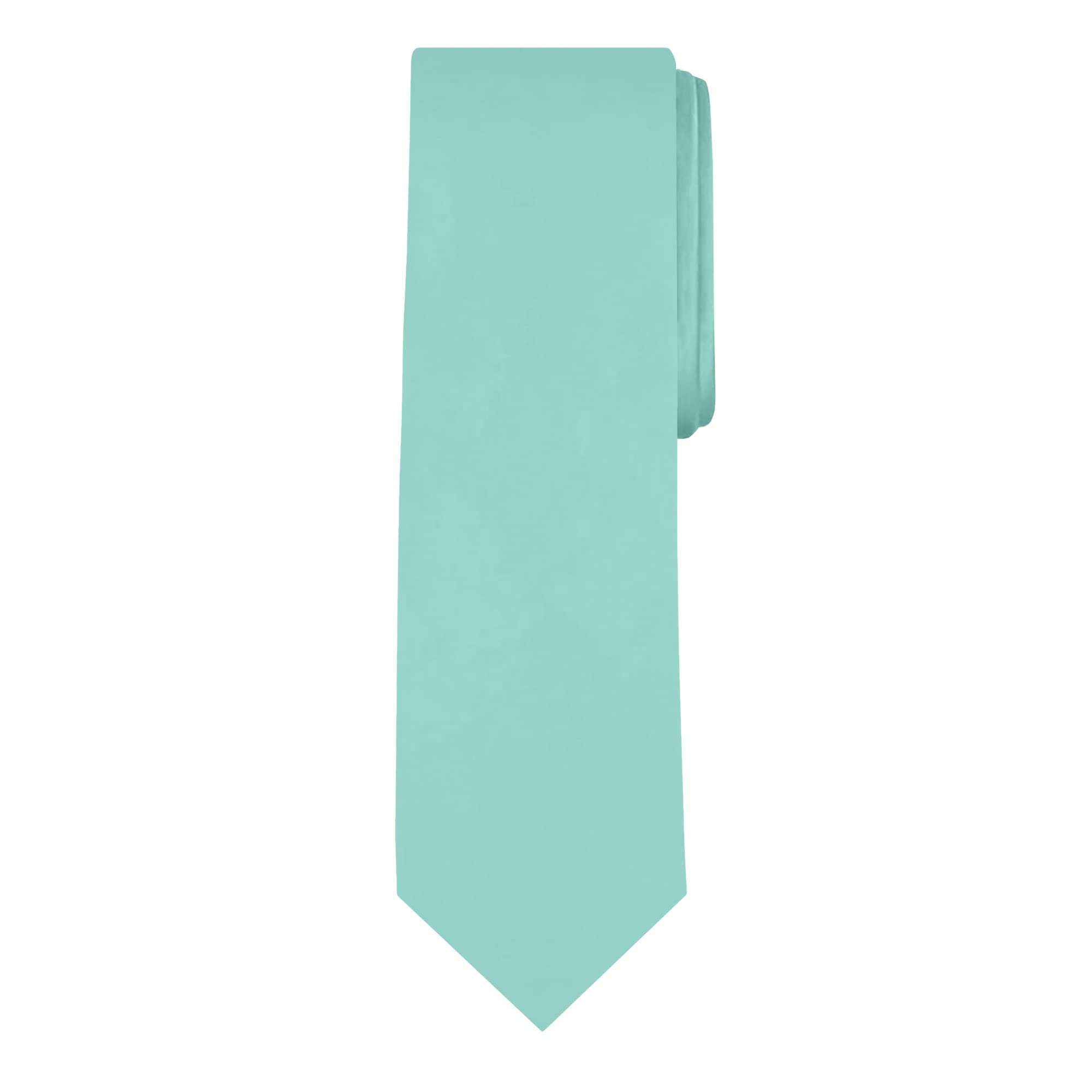 Jacob Alexander Solid Color Men's Regular Tie