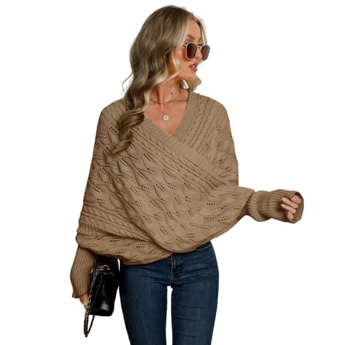 Winter Warm Knitted Wrap Scarf Shawl Cape With Sleeve for Women Autumn Winter Fashion Sweater Shawl Wraps Cape