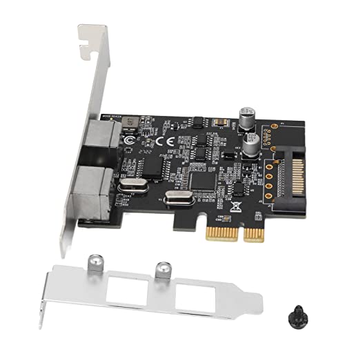 PCIE Expansion Card, PCI Express to Port PS/2 Expansion Card, PS/2 Keyboard and Mouse Port Expansion Card Without USB Port, SATA Power Interface, for by PUSOKEI - Image 9