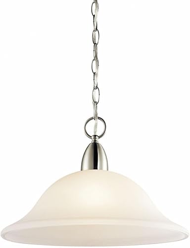 Kichler 42881NI Nicholson Pendant 1-Light, Brushed Nickel