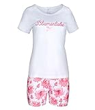 kurzärmliges, unifarbenes Oberteil