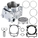 zeech Cylinder Piston Gasket Top End Kit Replacement for Yamaha YFZ450