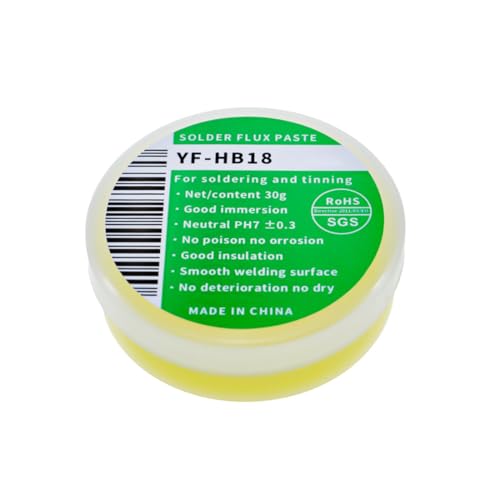 CFEWV Flusso Saldante Di Alta Qualità, Pasta Saldante Per Precisione, 2026 Ultima Pasta Saldante Con Stagno, Pasta Saldante, Per Meccanici, Telefoni, Schede Pc