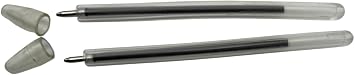 Comfort Axis 10 Pack Bendable Safety Pens, Non-Lethal Ball Point Pen, Flexible Hospital and Prison Pens Blue