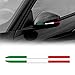 Stripes Strisce Adesive Tricolore Italia per Specchietti Alfa Giulietta