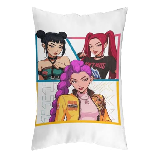 K-POP ガールズ!デーモン・ハンターズ 抱きま 抱き枕イ ぬいぐるみ グッズ おもちゃくら 座布団クッション背当て 店飾り 寝かしつけ用 癒し系 気持ちいい かわいい ギフト家庭用 お昼寝枕 ギフト 誕生日 プレゼント