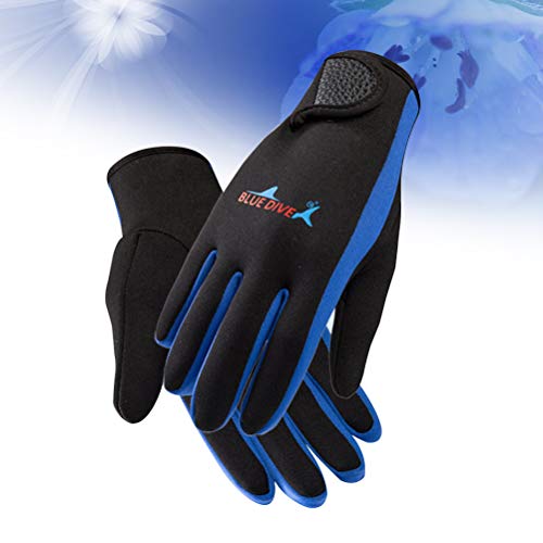 Luvas de mergulho para homens e mulheres da Lioobo, luvas antiderrapantes para mergulho e prevenção