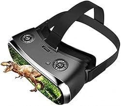 YAP Óculos de realidade virtual tudo-em-um, óculos 3D, fone de ouvido de policarbonato virtual, tudo em um, VR para PS 4, Xbox 360/One 2K HDMI Nibiru Android 5.1 tela 25601440