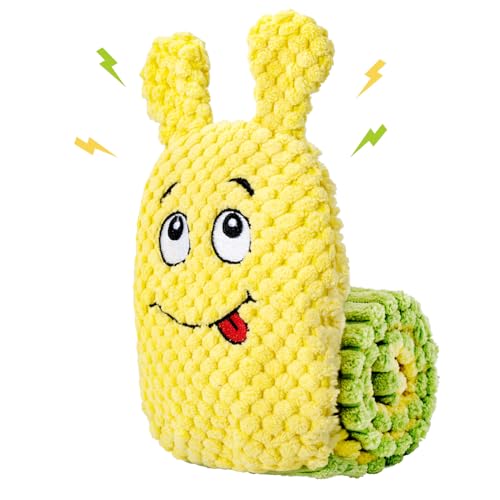 SHOKAN Dog Toy Snuffle, Squeak Dog Toys for Small Medium Large Dogs, No Stuffing Dog Toy with Treat Dispensing Pocket, Interactive Dog Toys for Boredom, Birthday Toy for Dogs