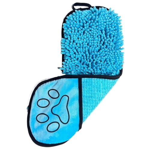 Genérico Toalla Secante para Perros,Batas Absorbentes De Secado Rápido - Toallas Absorbentes para Mascotas - para Cachorros Gatos Ducha Limpieza Cristales Ventanas Puertas Lavado Casa Interior