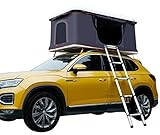 ABSハードシェル 自動車用ポップアップ式ルーフテント 190cm ホワイト＋ダークグレー