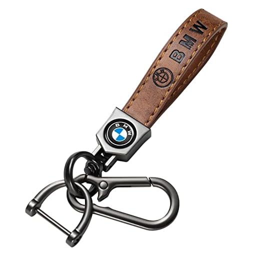 Vanschee for BMW Keychain, Car Keychains Suitable for BMW 1 3 5 6 Series X1 X3 X7 X5 X6 Z4 7 M Series, Key Chain Keyring with Logo for Unisex Car Accessories,Family Present,Black