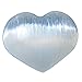 ZenergyGems™ [3] Three Charged 2" Moroccan Selenite Crystal Hand-Carved Pocket Puffy Hearts - Palm Worry Stones - Healing Energy - Negative Energy Absorber Reiki by ZENERGY GEMS