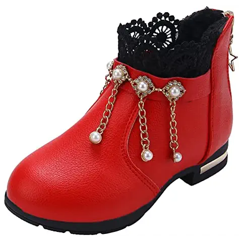Bottes à boucle unisexe Rouge, Generic Cover