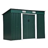 Pratica cabina porta attrezzi, offre ampio spazio per conservare utensili, attrezzi da giardino