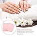 Uonlytech 1pair Wax Therapy Mittens Moisturizing Paraffin Wax Gloves for Hand Care Reusable and Washable for Spa Beauty Salon Home Use