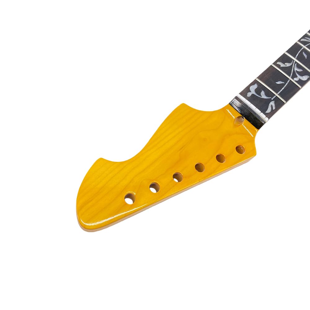 Amazon.com: VetimobatoYellow Paint Maple Electric Guitar Neck 6