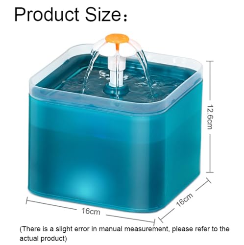 Fuente de agua automática para gatos y perros pequeños miniatura 7