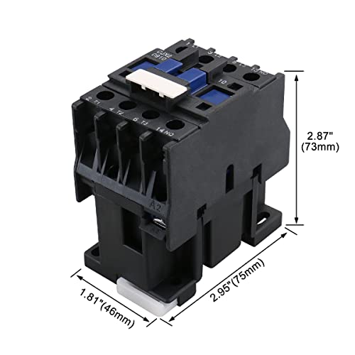Baomain Ac Contactor Cjx2-0910 110V 50/60 Hz Coil 3 Phase 1No 660V 25 Amp #TOP5