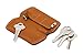 Bellroy Key Cover Plus (Slim Leather Key Organizer, Minimalist Bifold Design With Magnetic Closure, Holds 4-8 Keys) - Caramel