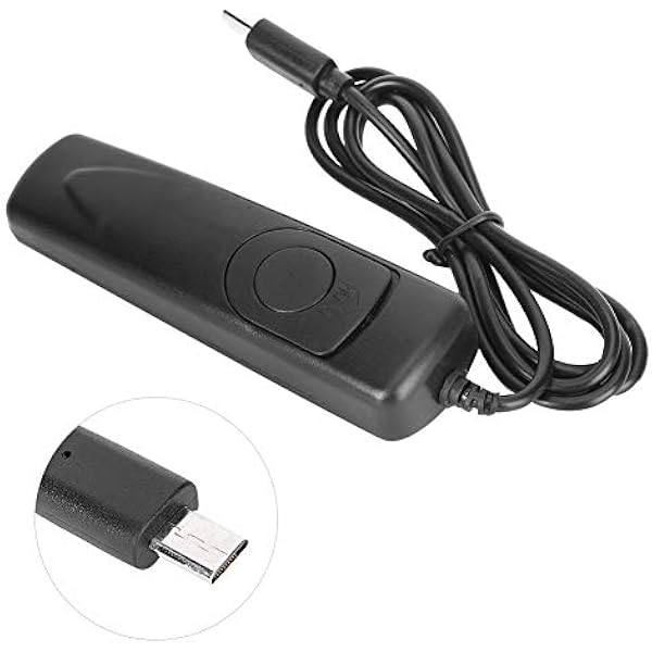 aqxreight RMVPR1 Remot Control Cable Zwalniającej Paliwo dla A7R A7II A3000 A5000 A6000 Ma skuteczną ekspozycję lub naciśnięcie. Wibracje i Skupienie Remo Zwolnienia Migawki