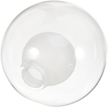 Glass Globe Replacement Lamp Shade, G9 20mm White Ball Glass
