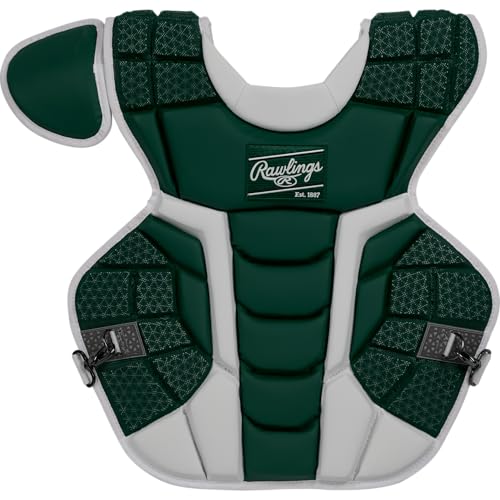 Éviter les impacts au baseball avec le Rawlings Mach plastron de catcher