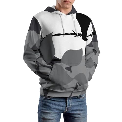 Manche longue hoody sweatshirt pull avec capuche protectrice taille S