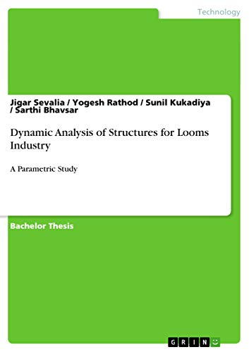 Dynamic Analysis of Structures for Looms Industry: A Parametric Study
