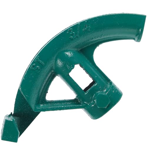 Ipetboom Piegatrice per Tubi Manuale in Metallo 19Mm 3/4 Pollice Doppia Piegatura e Fissaggio Laterale Utensile Robusto per Tubi in Rame PVC e Alluminio Controllo Anti-Scivolo per