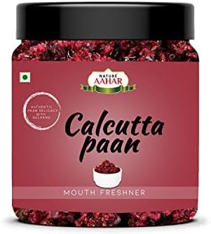 Nature Aahar Kalkati (Calcutta) Meetha Paan Without Supari || Sweet Paan Hygienically Packed Traditional Mukhwas Mouth Freshener [Jar Pack] (800 Gram)