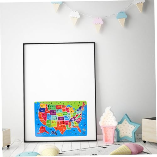 Puzzle États-Unis bois Mipcase pour activités ludiques en famille