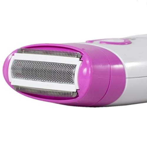 Depilador Removedor Prova D'agua Kemei Km-195a Recarregavel COR ROSA