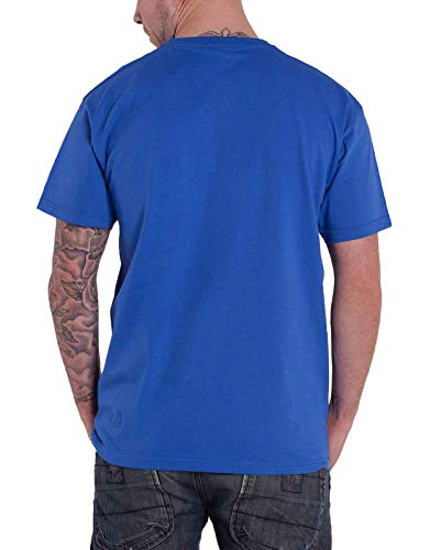 Capitol records T Shirt Logo Nouveau Officiel Homme Bleu Size M – vue 2