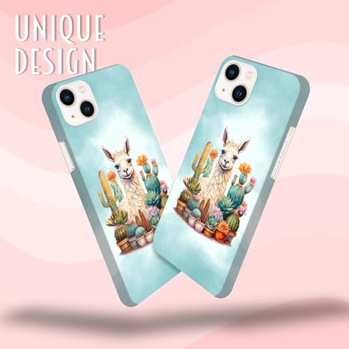 Coque iPhone 14 Plus GlamCase rigide pour éviter les rayures avec un style floral - 2