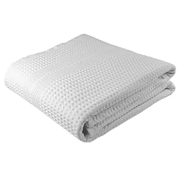 GILDEN TREE Waffle Bath Sheet Large Bath Towels Quick Dry Thin Body Towels, 40x80 Oversized Bath Towels for Adults, Classic Style (White)