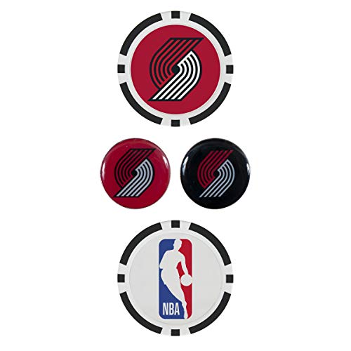 Team Effort NBA Portland Trail Blazers Ball Marker Setportland Trail Blazers Ball Marker Set, Multicolor, NA