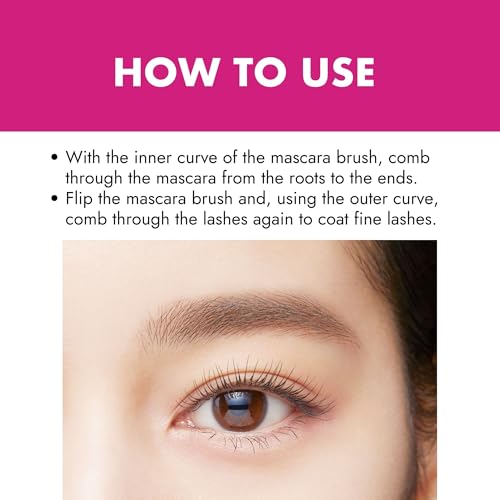 HEROINE MAKE by KISSME Waterproof Mascara Black | Tubing Mascara Volume and Length by Defining Fiber for Long and Curl Eye Makeup for Women, Made in Japan, Black, 1 EA - Thumbnail 5