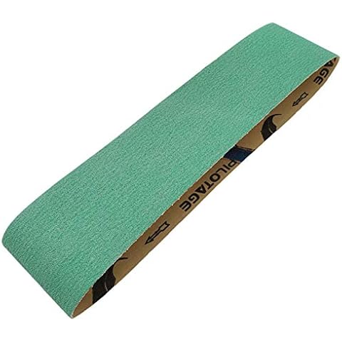 SACKORANGE 4 PCS 4 x 36 Inch 100 Grit Metal Grinding Zirconia Sanding Belt for Belt Sander Polished Steel, Stainless Steel, Cast Iron, Carbon Steel, etc (100 Grit) Cover