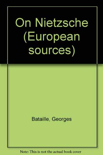 On Nietzsche 0485300680 Book Cover