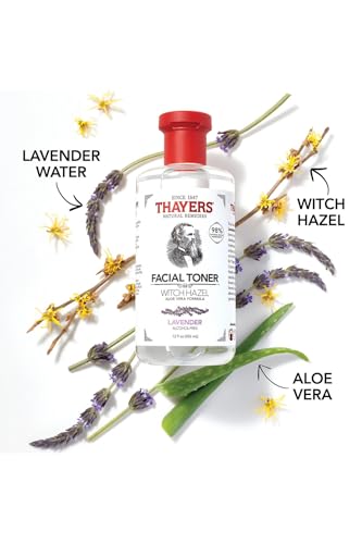 THAYERS Witch Hazel Lavndr Alcfre, Clear, 12 Fl Oz - Thumbnail 3