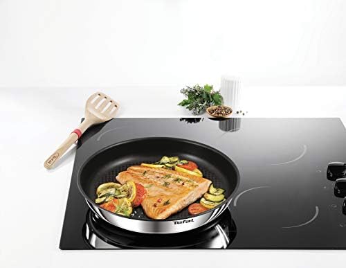 Tefal INGENIO Emotion 12 Piece Cookware Set Induction Frying Pans 22/26/28 cm + Saucepans 16/20 cm (1.5 L/3 L) + 24 cm Sauté Pan + 2 Airtight Lids + 1 Handle + 3 Spatulas L948SC04