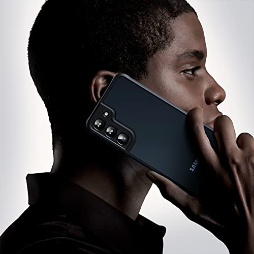 Image of TOCOL 3 in 1 for Samsung Galaxy S23 Plus Case, [Upgraded Full Camera Protection] [Military Grade Drop Tested] Translucent Matte Back, Non-Slip Cover for S23+ 6.6'', Matte Black