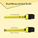 Tape Measure Christmas Gifts for Dad - Measuring Tape 25 ft Stocking Stuffers for Dad Birthday Fathers Day from Kids Daughter Son Wife Engraved Retractable Digital Carpenter Tool Measurement Tape