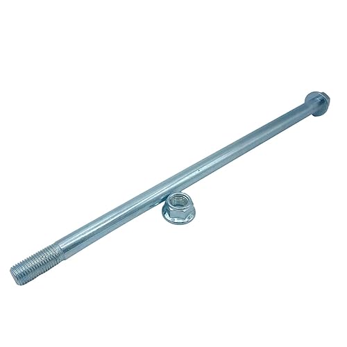 Miniatura 4 de JA-ALL Perno de eje de 0.551 in x 12.638 in para eje trasero de bicicleta Coleman Mini