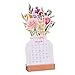 Produktbild Blütenstrauß-Kalender, Blüten-Kalender, abnehmbarer Planer, 2024 Bloomy Flowers Tischkalender, Blumenmotive, Tischkalender für Arbeitszimmer, Schule, Schlafzimmer